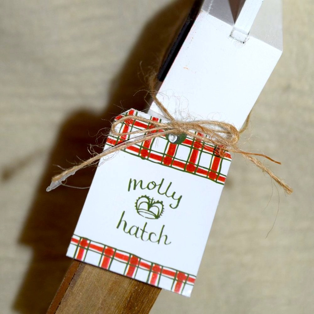 NEW Anthropologie Molly Hatch Whimsical Wood Christmas Decor Car House Tree G5 - Picture 5 of 10